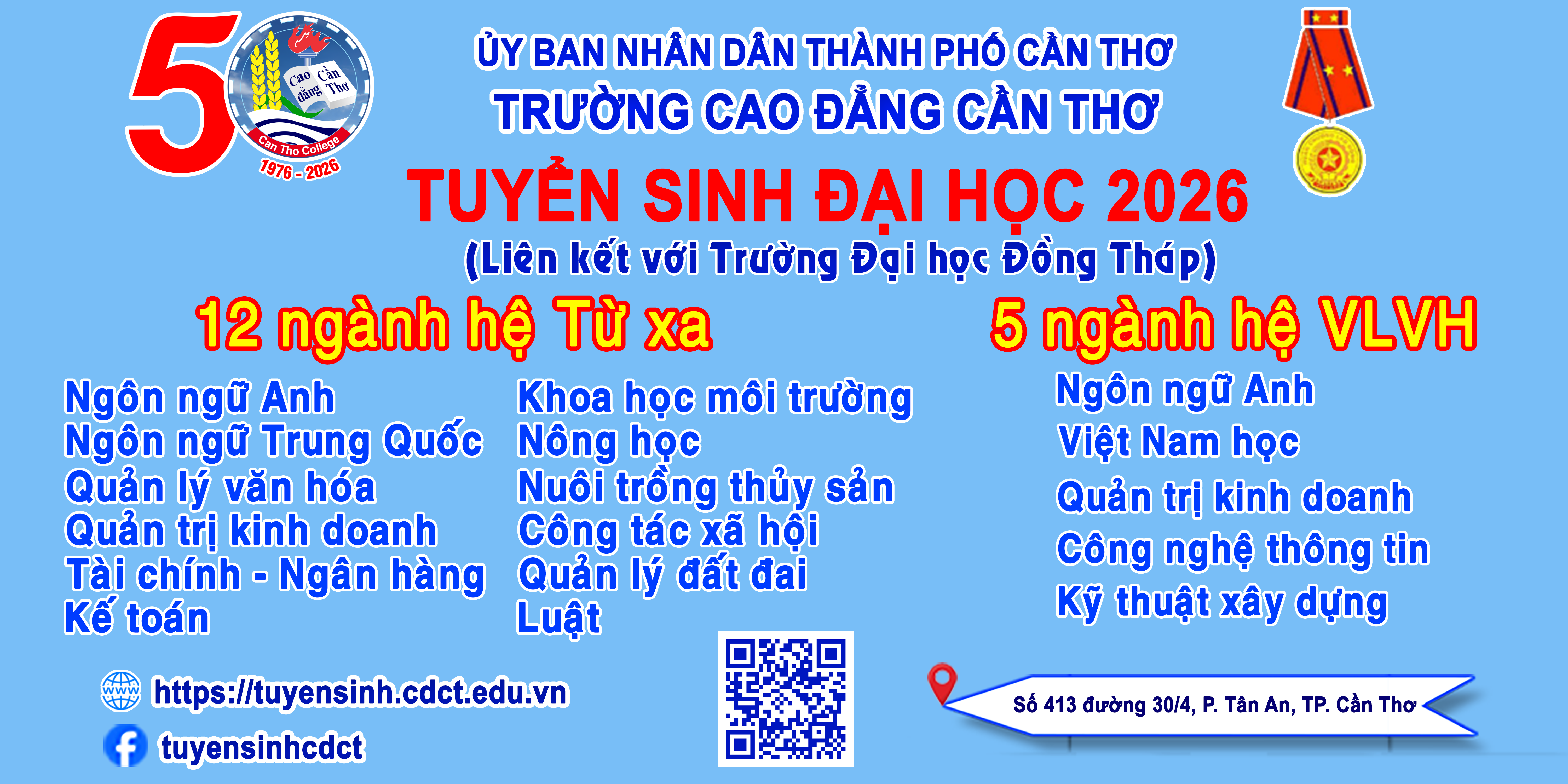 Tuyen sinh Dao tao Tu xa