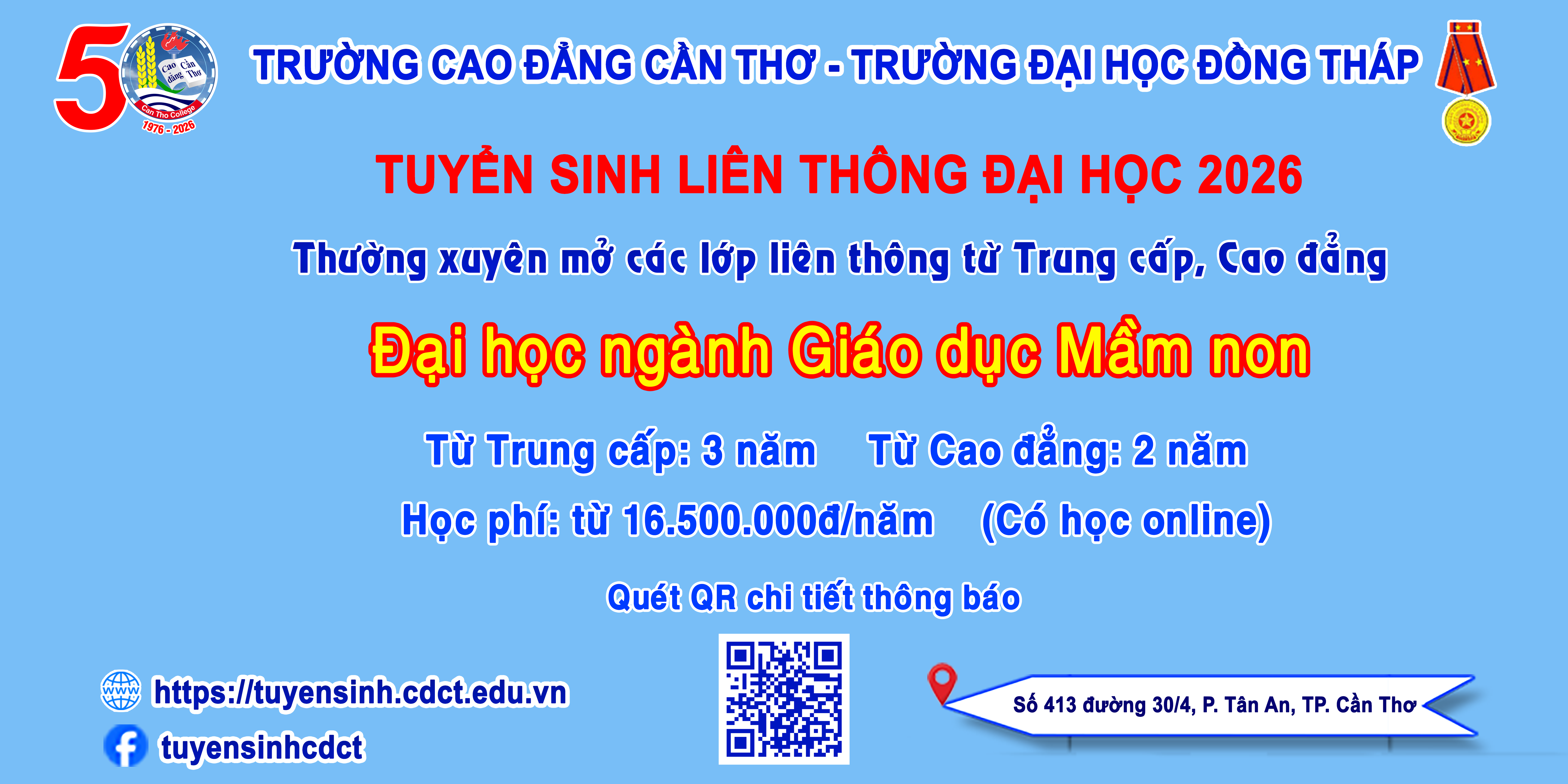 ĐH Liên thông GDMN ĐHĐT