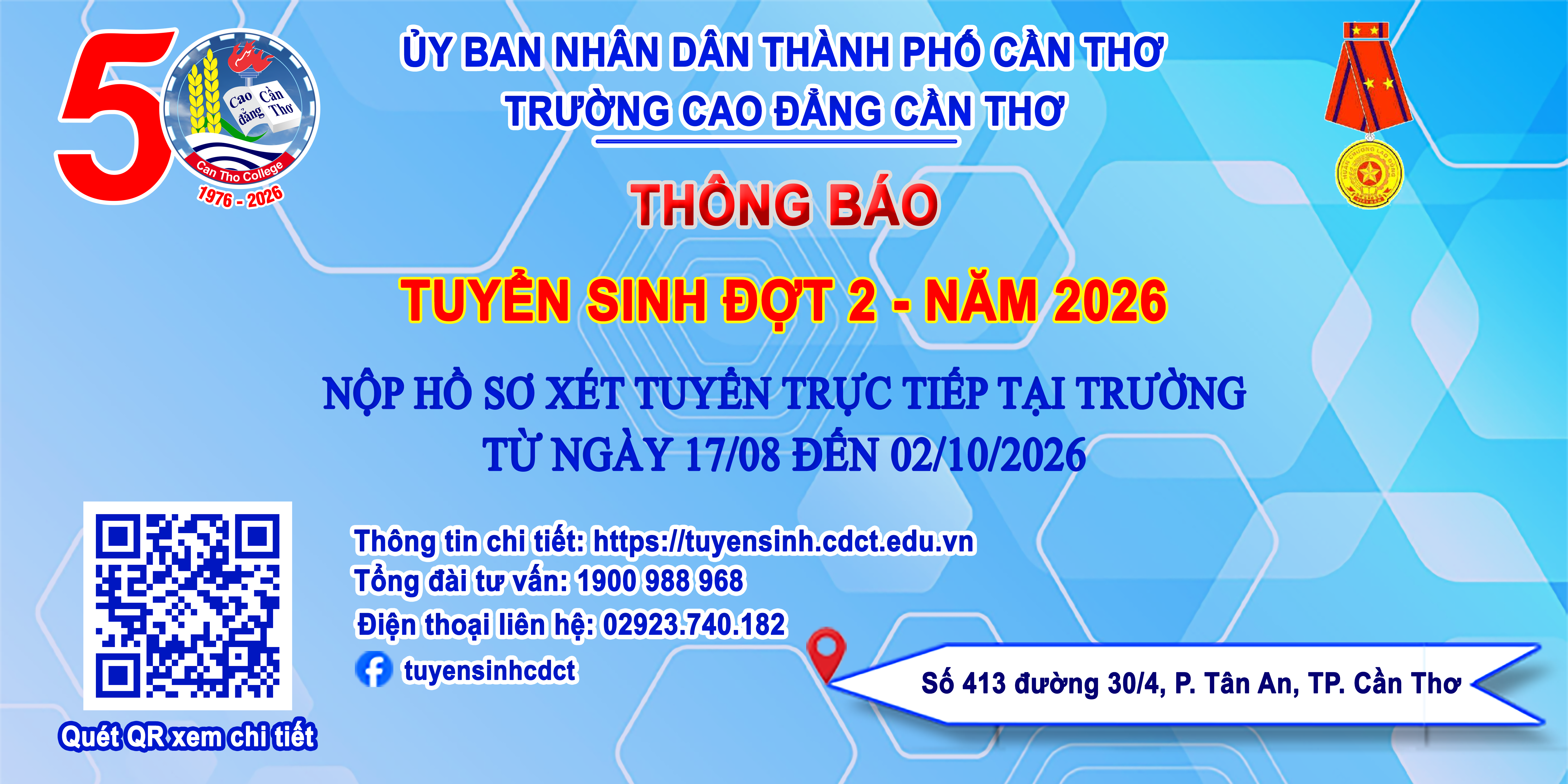 Tuyển sinh đợt 2 - 2026